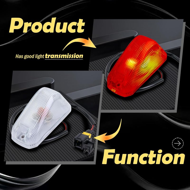 GEATaaT Cab Roof Top Marker Lights Compatible with 2014-2023 Dodge Ram ProMaster 1500 2500 3500 Roof Running Lamp Replaces# 926-109 68232473AA 68232473AB 68232473AE 68232473AC (1 Pack) - Image 5